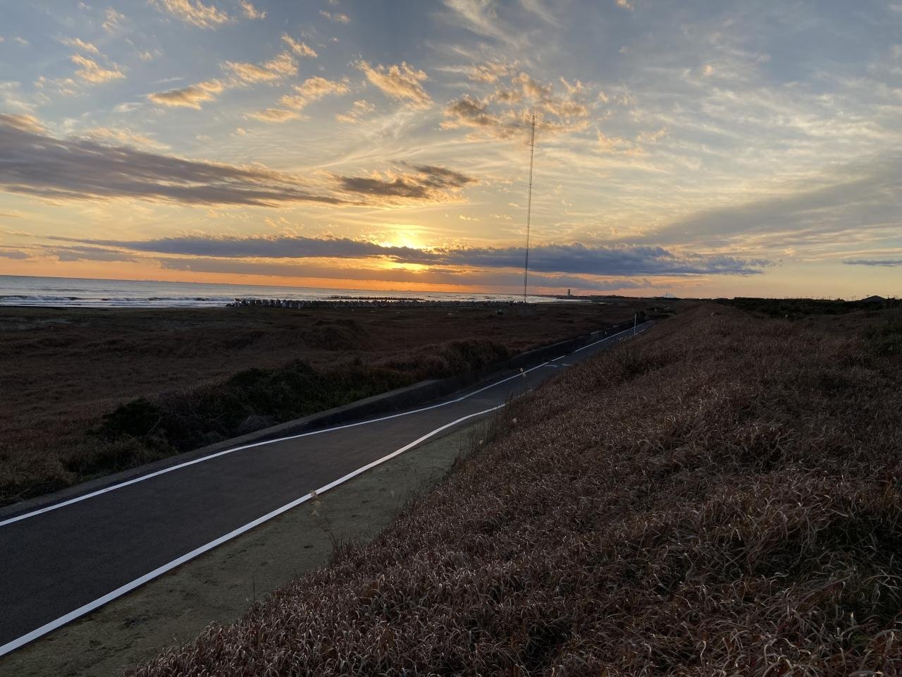 飯岡夕焼け